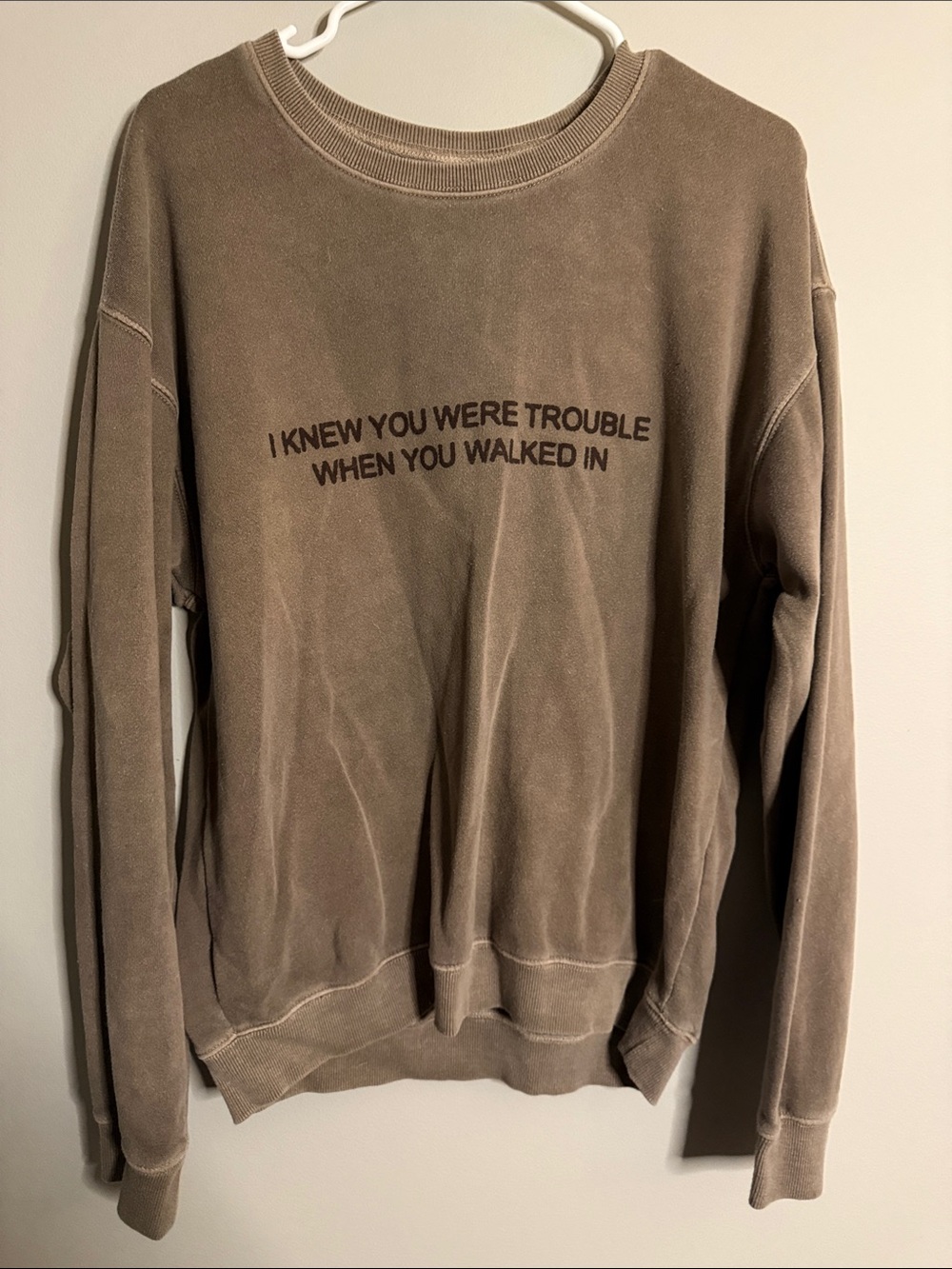 Taylor Swift Red Taylor’s Version I Knew You Were Trouble Pullover